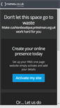 Mobile Screenshot of cushionboutique.priestman.org.uk